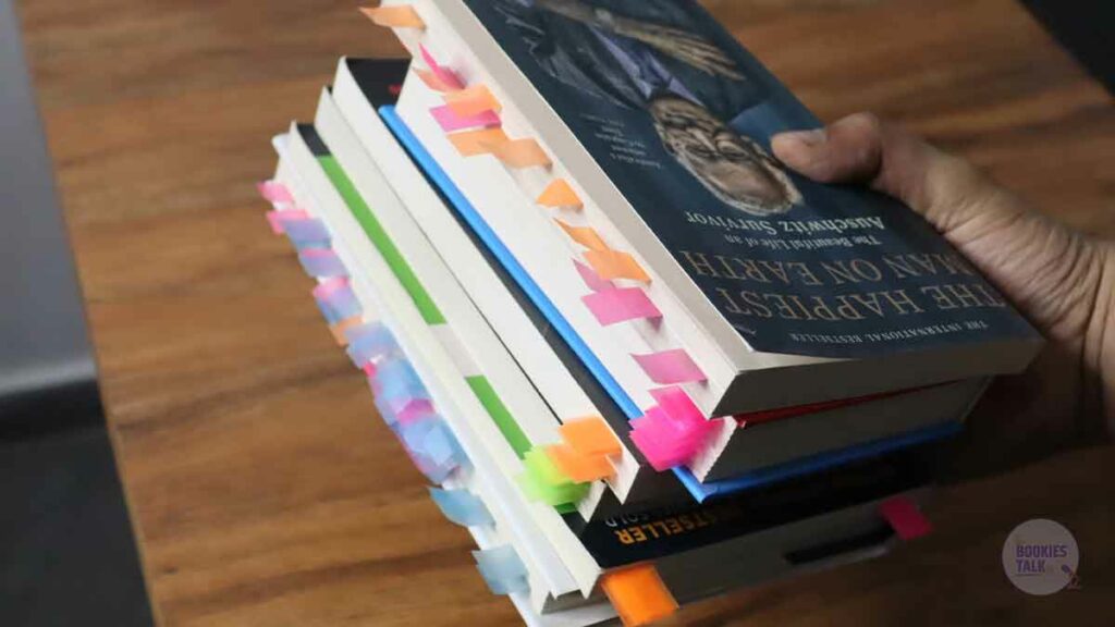 Books with Sticky Flags