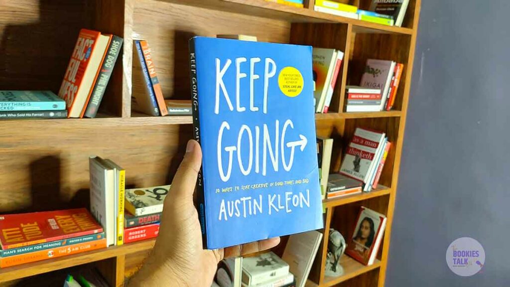 Keep Going by Austin Kleon Paperback