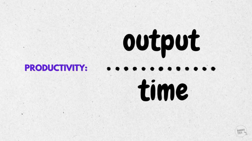 BookiesTalk Productivity formula