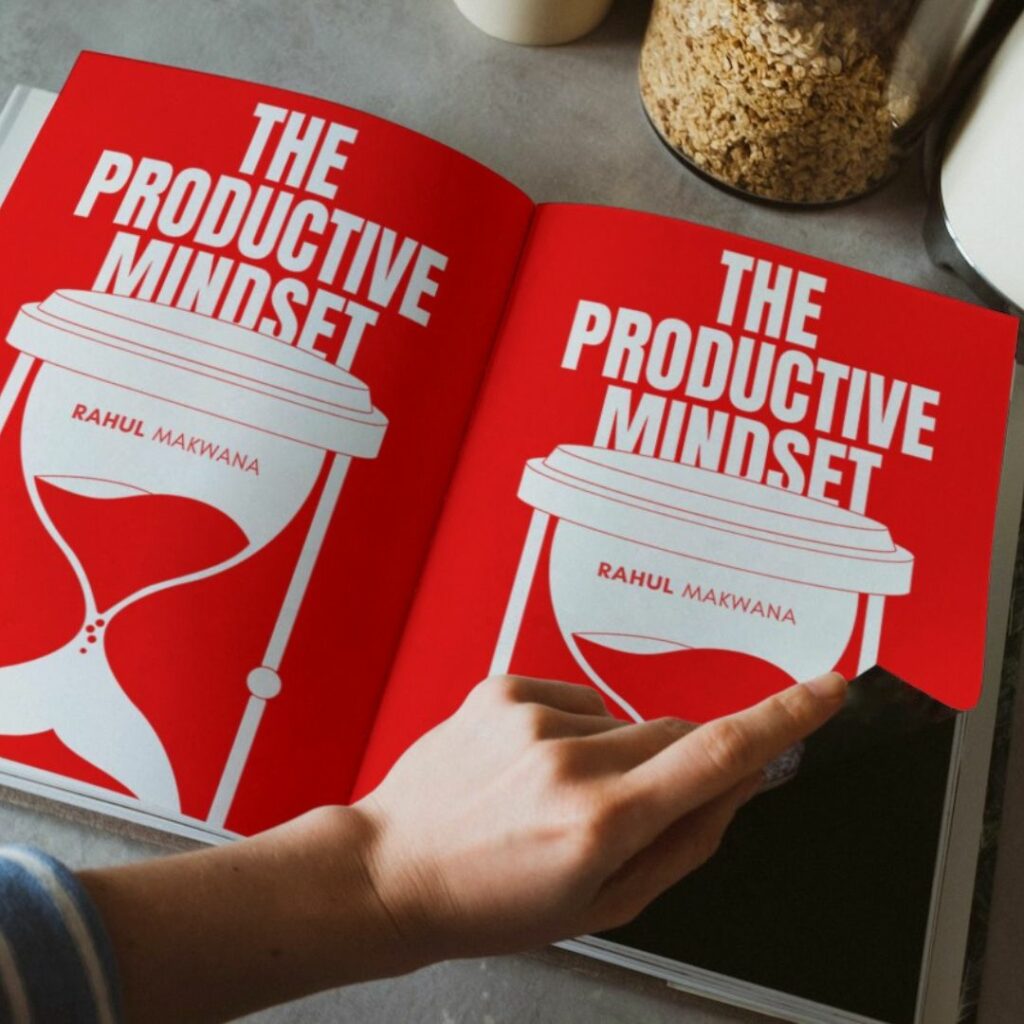 The Productive Mindset by Rahul Makwana Book Cover Image 16