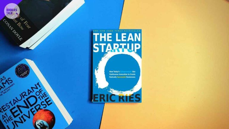 The Lean Startup by Eric Ries Paperback front Side Cover Image