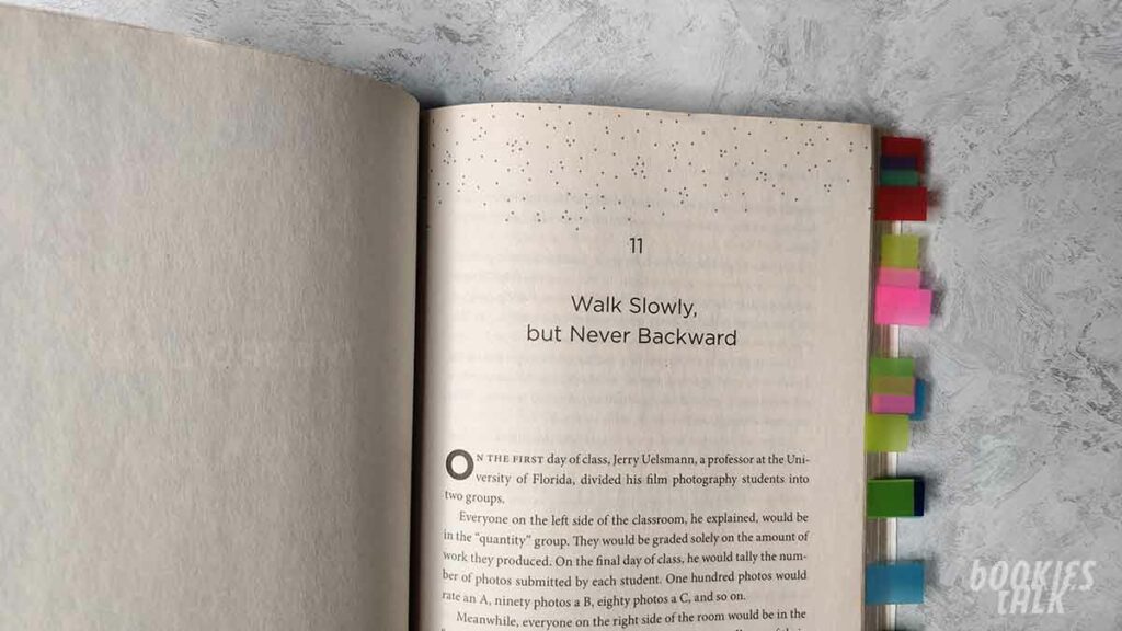 Atomic Habits Chapter 11: Walk Slowly, but Never Backward