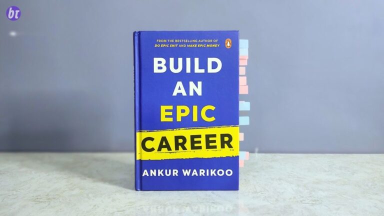 Build An Epic Career by Ankur Warikoo book